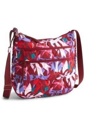 new Vera Bradley Trio Zip Hipster Bag in Bow Show Ultralight $115
